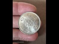 100 pesetas 1980