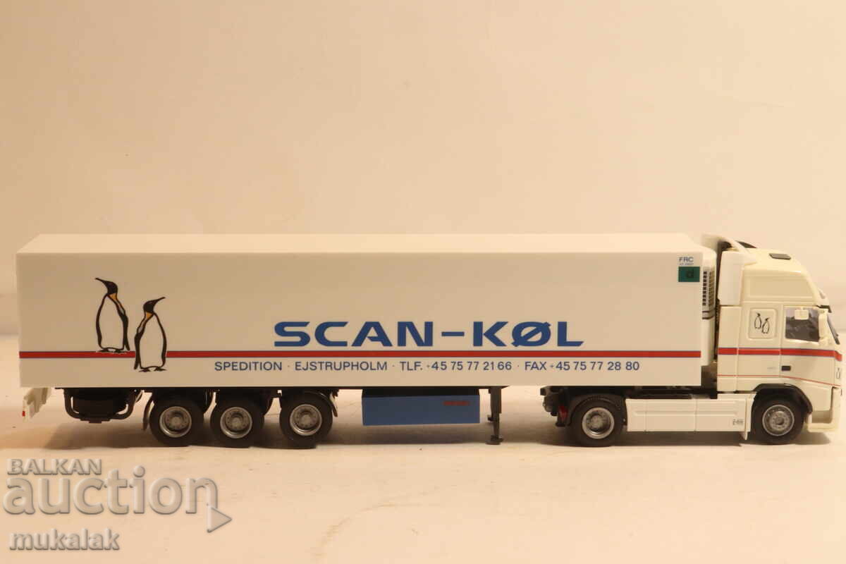 AWM H0 1/87 VOLVO TIR THERMO KING CAMION TRACTOR MODEL - 7