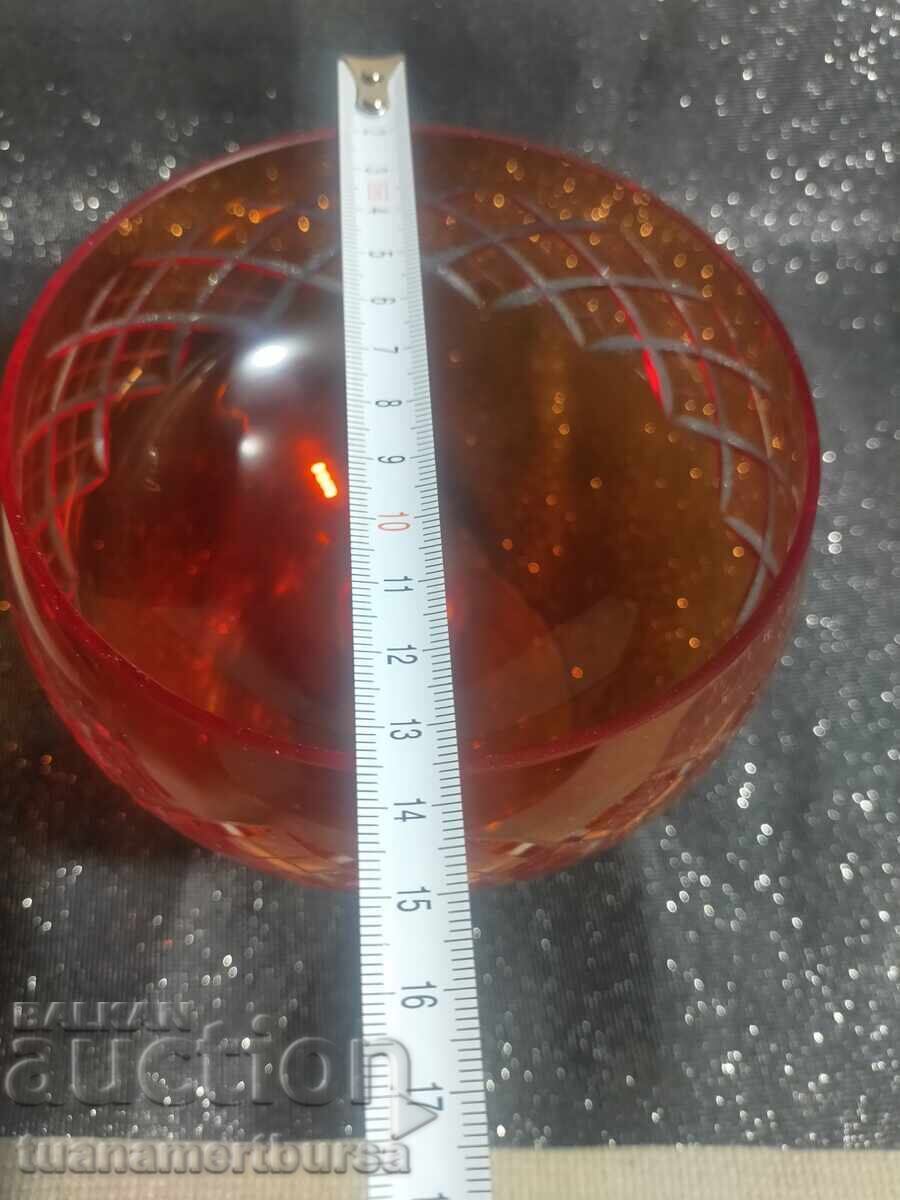 Bol de sticlă colorat 2 - 6