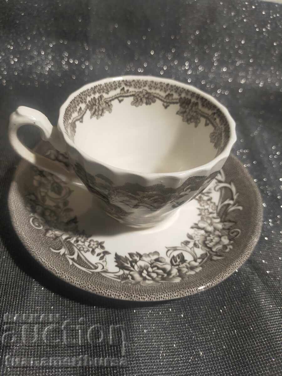 Coffee cup and saucer