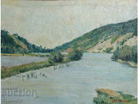 Ivan Velchev (1949 - ) Oil Painting Landscape