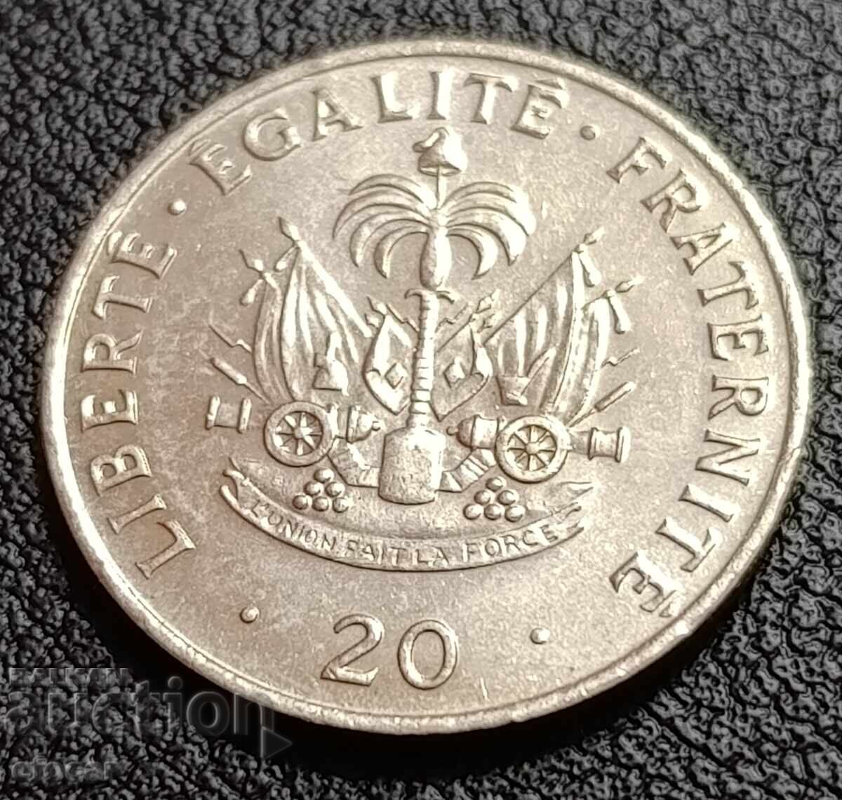 20 сантима Хаити 1991