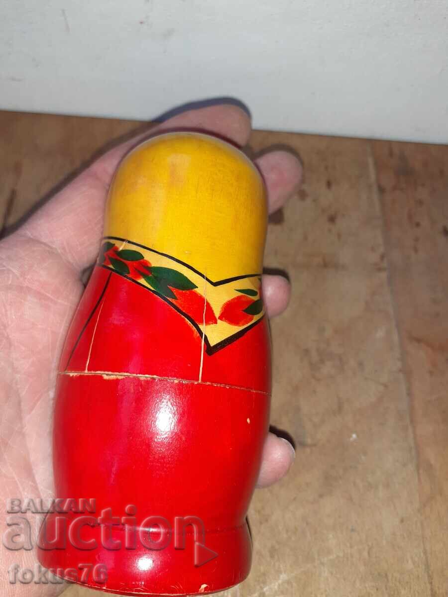 Matr’oshka stara ruska dŭrvena kukla 4 v 1 με τιμή € 15.00 | 29.34 BGN