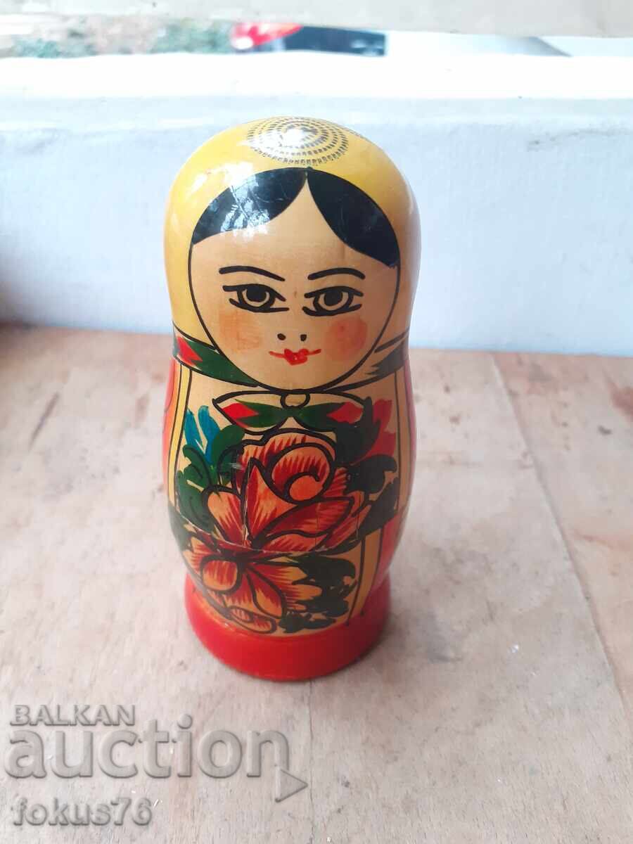 Matr’oshka stara ruska dŭrvena kukla 4 v 1 - 5