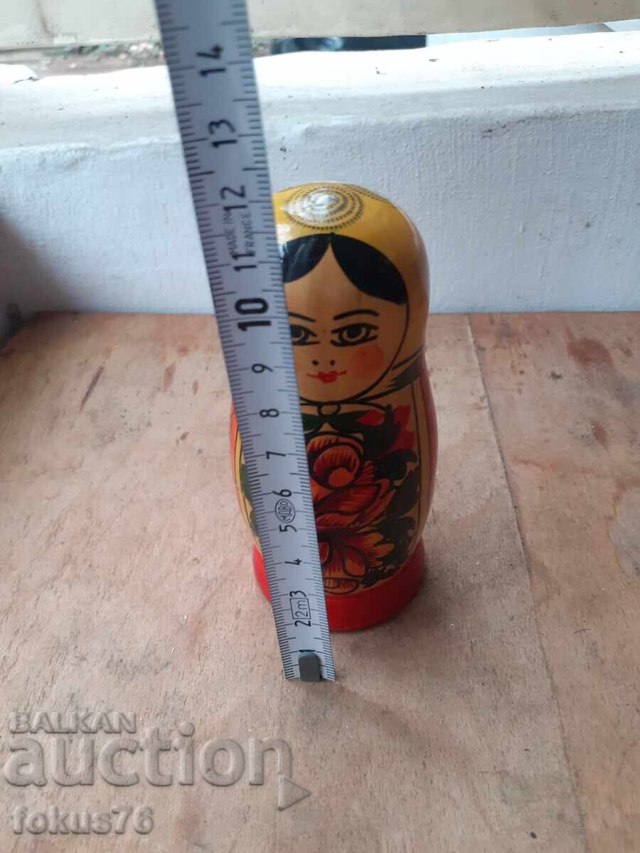Matr’oshka stara ruska dŭrvena kukla 4 v 1 - 6