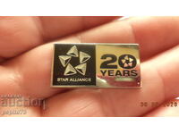 значка 20 години авиационен алианс