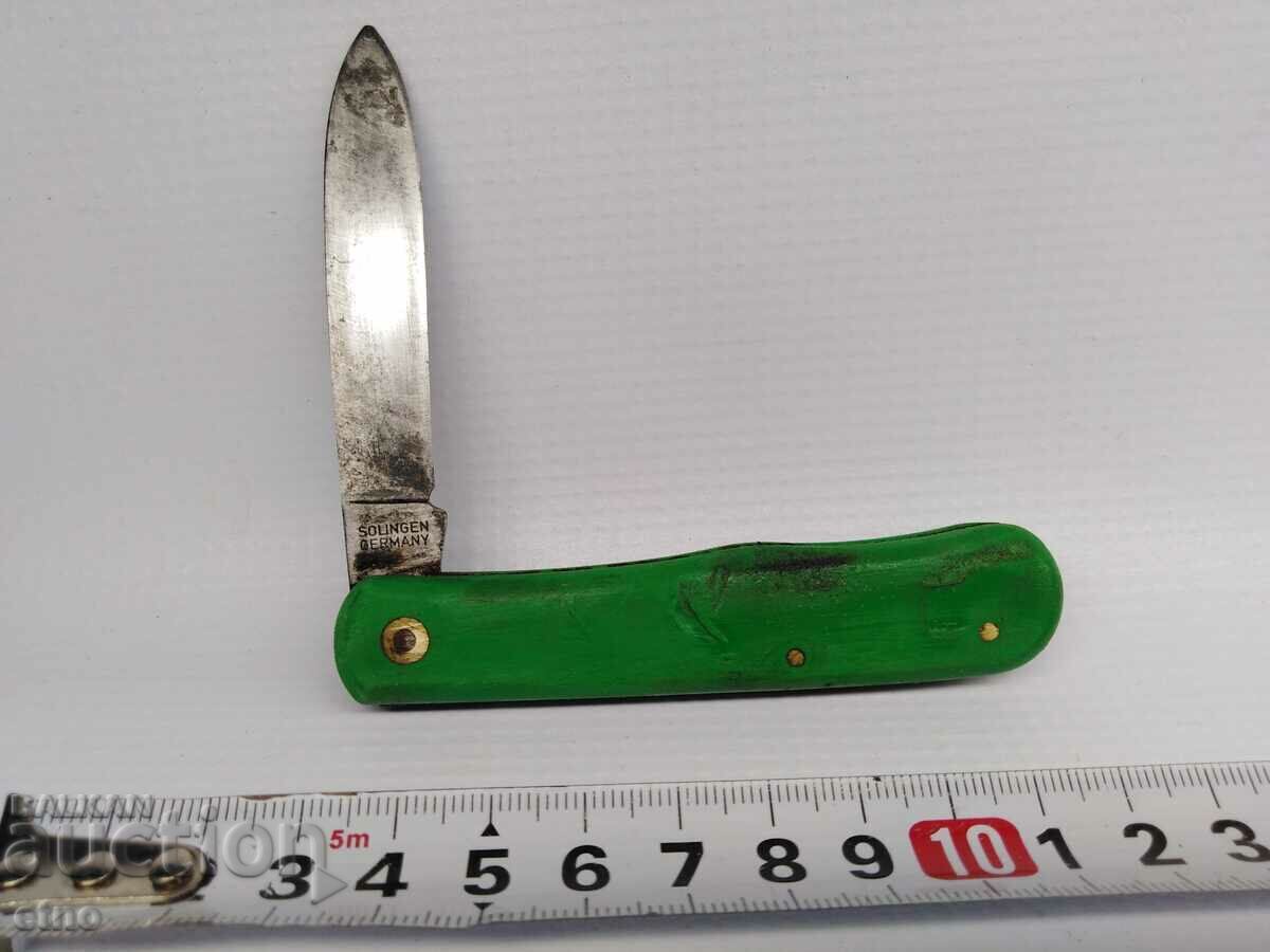 Delivery of OLD POCKET KNIFE-SOLINGEN-LUTTERS & CIE
