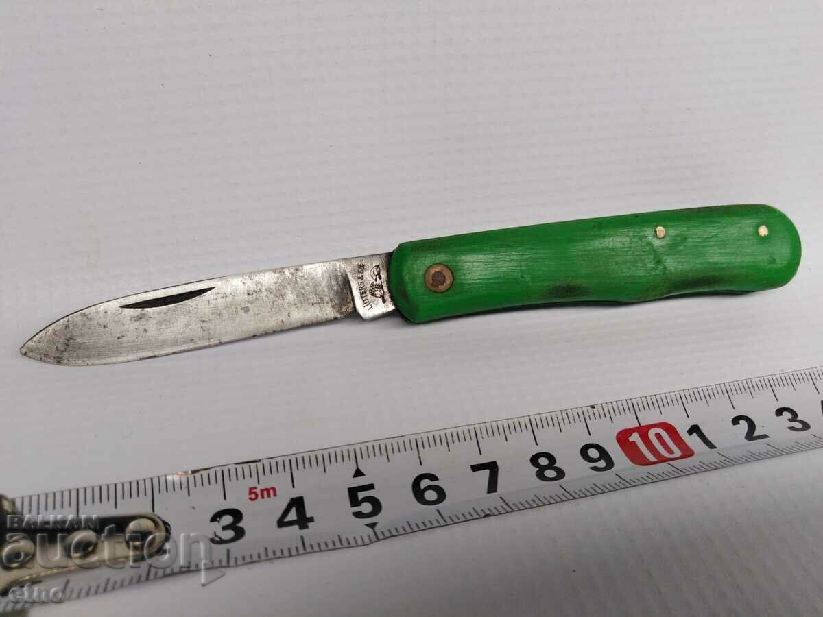 OLD POCKET KNIFE-SOLINGEN-LUTTERS & CIE - 5