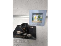 Colecție de suveniruri: Ramă 3D "Miami Beach" și sfeșnic