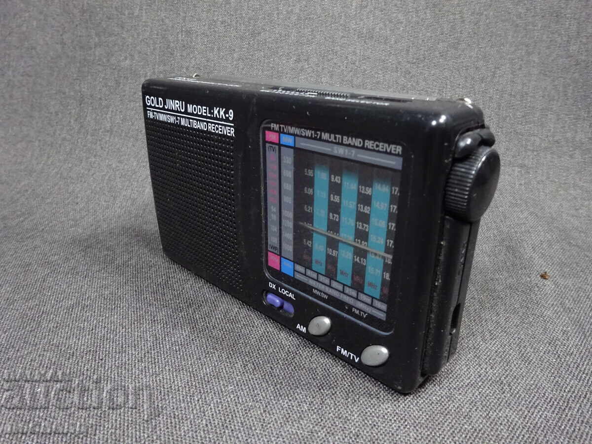 BZTS STAR RETRO TRANZISTOR RADIO GOLD JINRU CHINA cu preț € 0.01 | 0.02 BGN