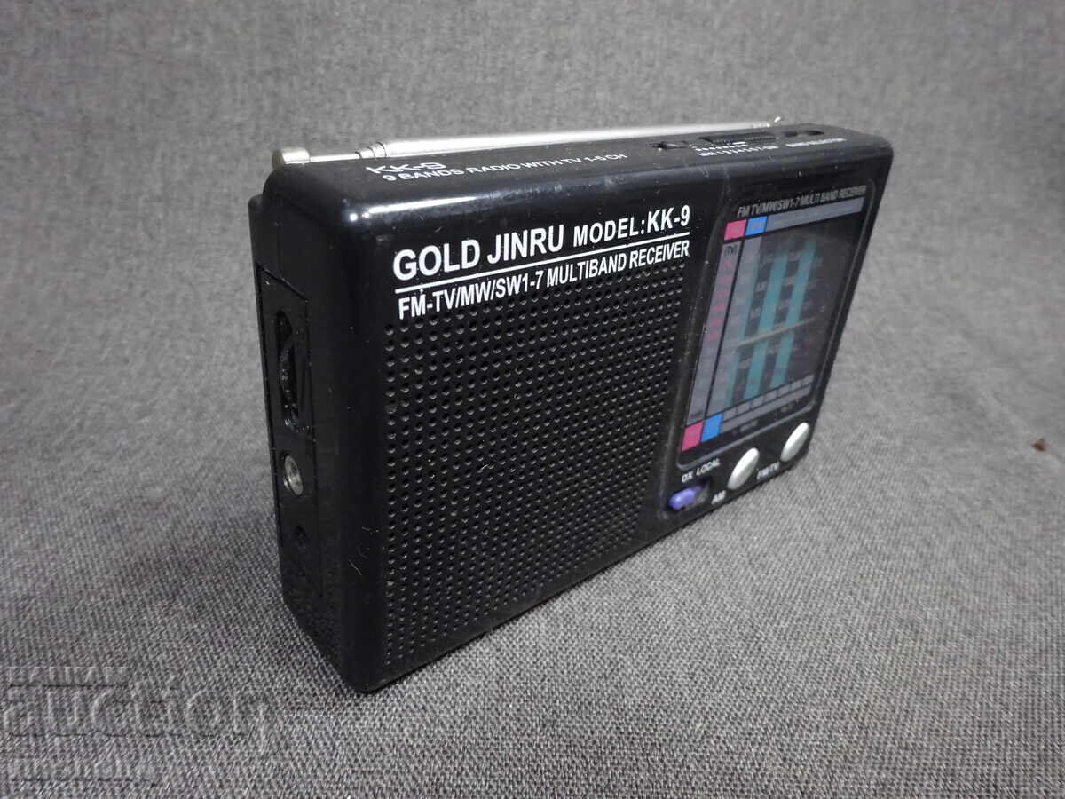 Licitație BZTS STAR RETRO TRANZISTOR RADIO GOLD JINRU CHINA