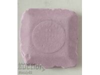 Old sewing chalk for fabric pattern cutting