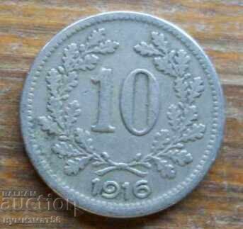 10 Haler 1916 - Austria