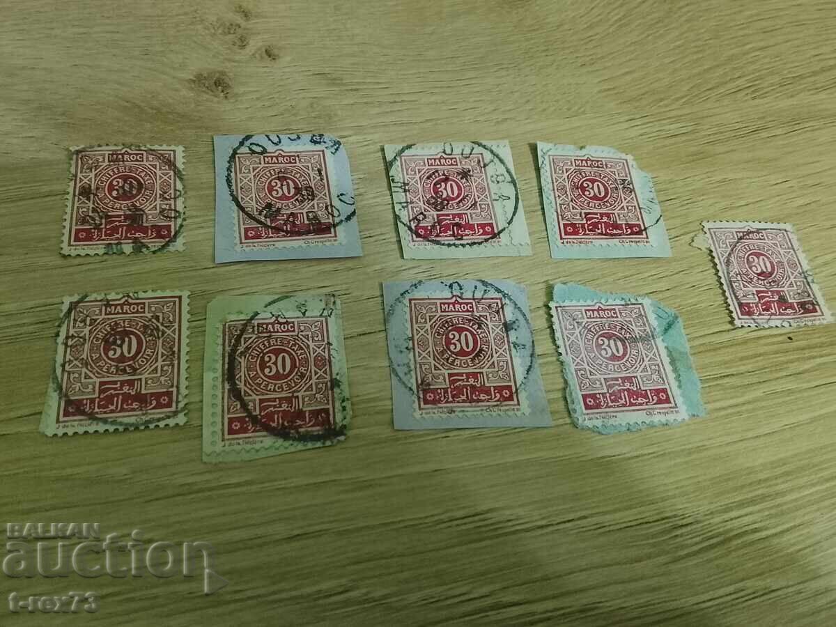 Lot timbre Maroc