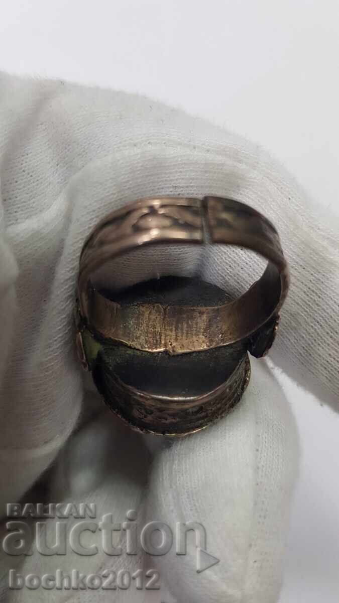 Колекционен, български, възрожденски пръстен, 19 - ти век - 6