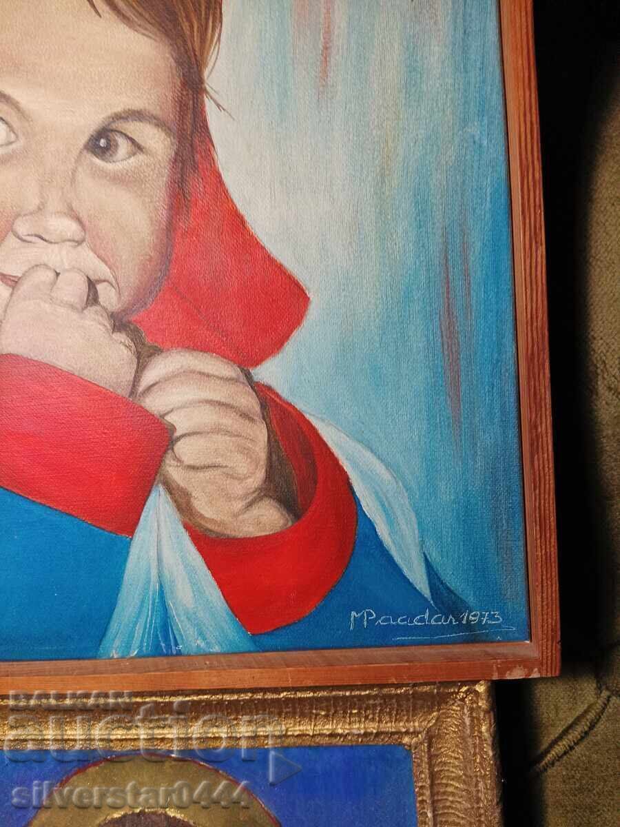 Delivery of Masterpiece - "Portrait of a Girl" - 1973