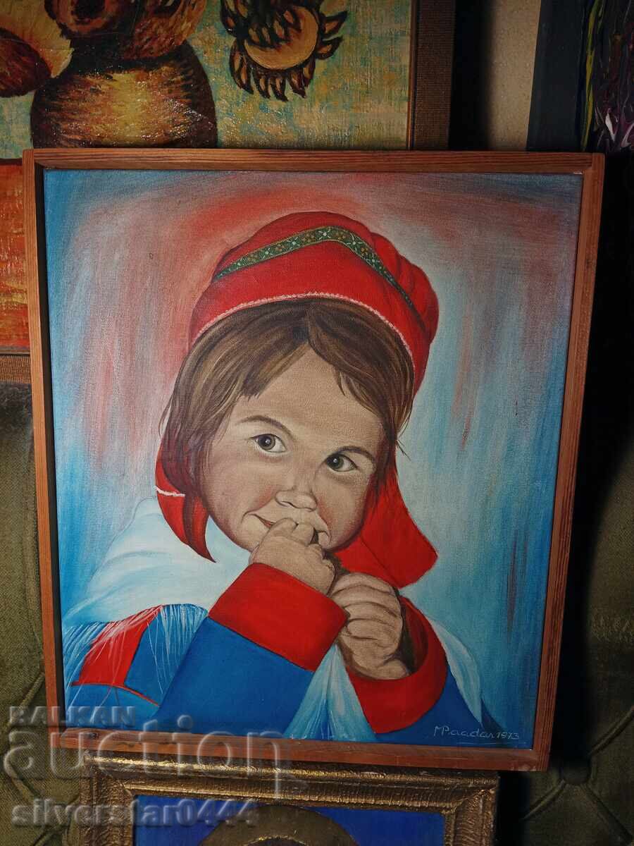 Capodoperă - „Portret de fată” - 1973 Capodoperă - „Portret de fată” - 1973