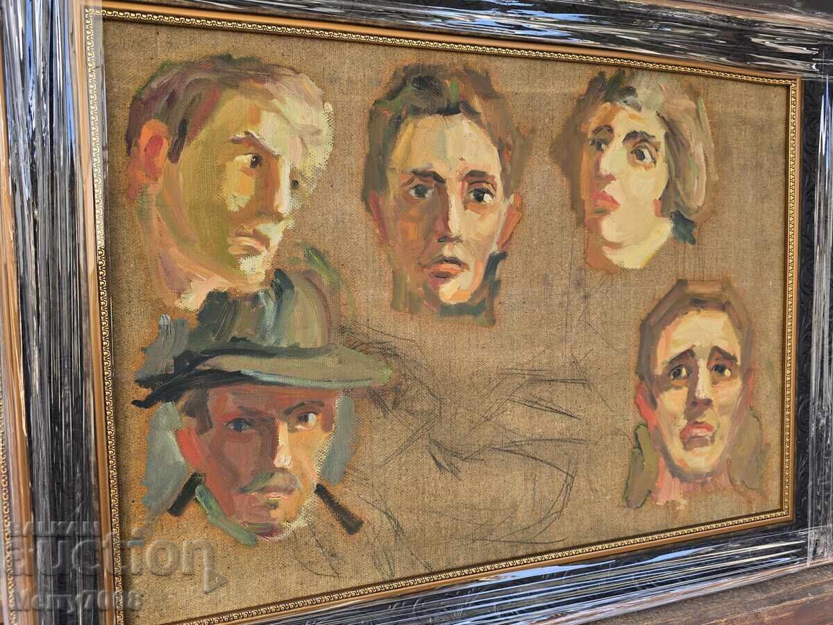 Πίνακας του καλλιτέχνη - Bono Shkodrov - 1961 - 6 Πίνακας του καλλιτέχνη - Bono Shkodrov - 1961 - 6