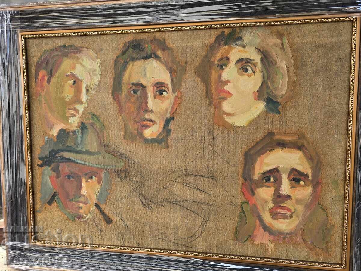 Πίνακας του καλλιτέχνη - Bono Shkodrov - 1961 Πίνακας του καλλιτέχνη - Bono Shkodrov - 1961