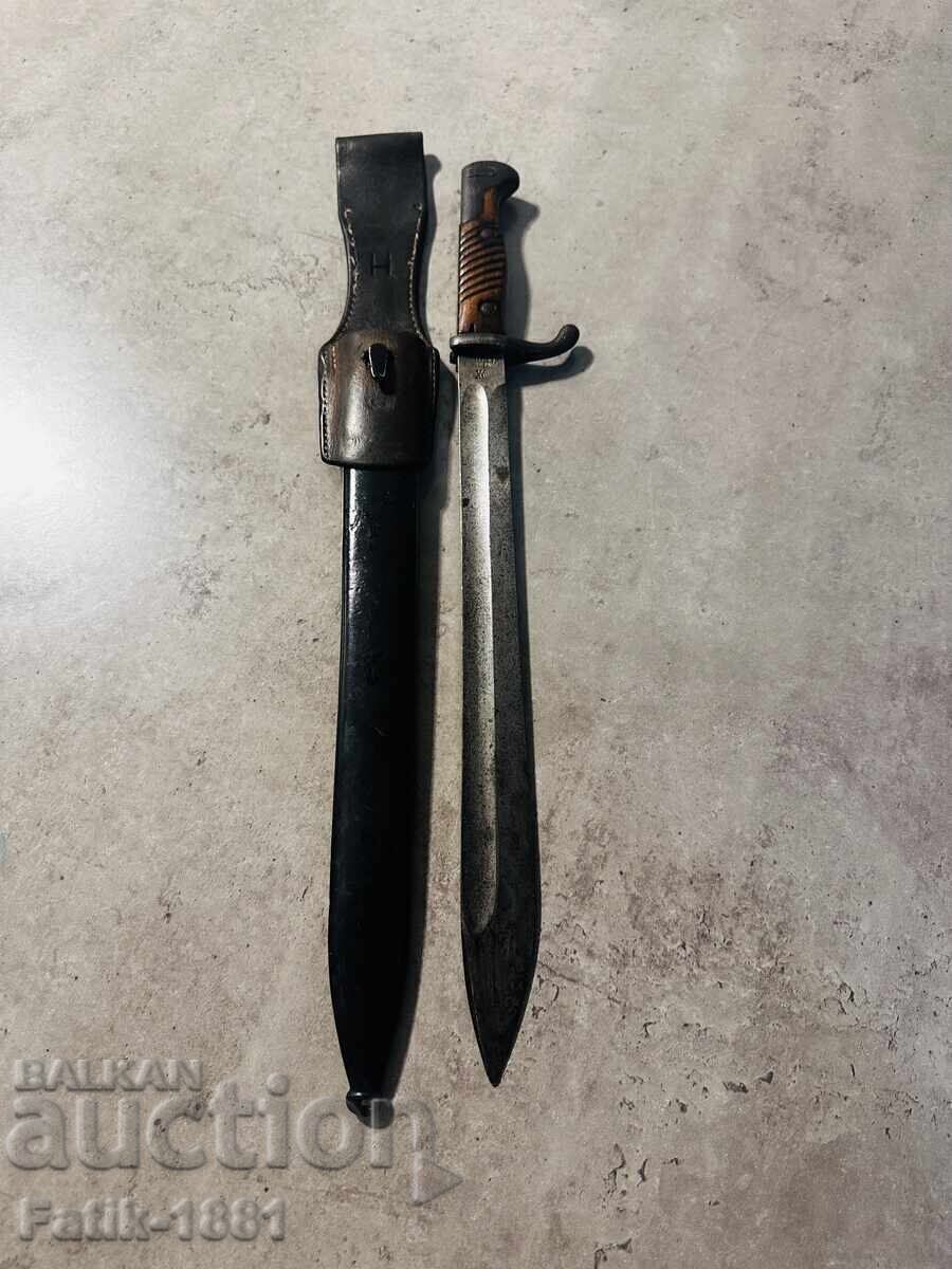 Baionetă germană "Măcelarul" pentru pușca Mauser S98/05 - 6