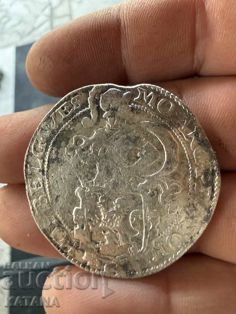 Талер 1644  далдер лъвски сребро - 5