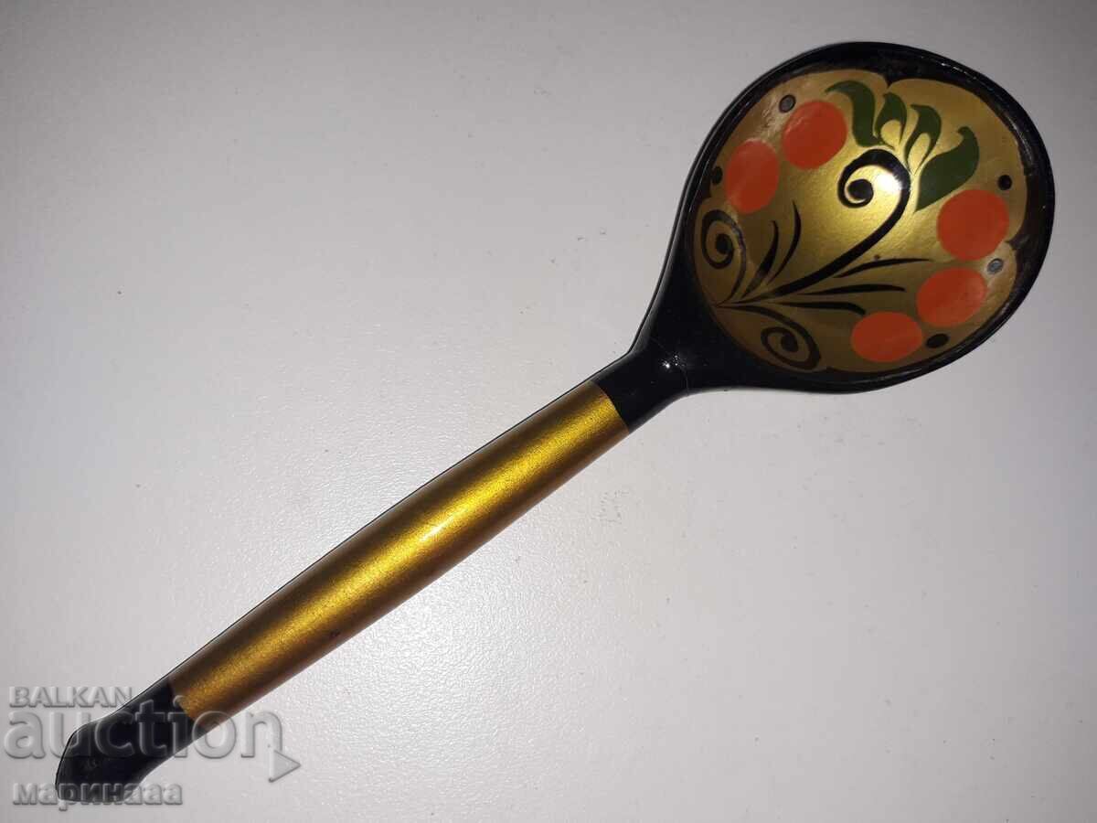 A SPOON. TREE. KOHLOMA. USSR A SPOON. TREE. KOHLOMA. USSR