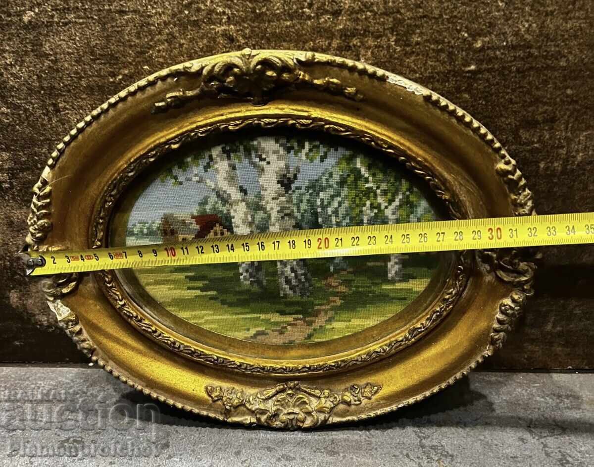 Licitație TAPISERIE BRODATĂ MANUAL, POSTEZ MULTE ALTE TAPISERII