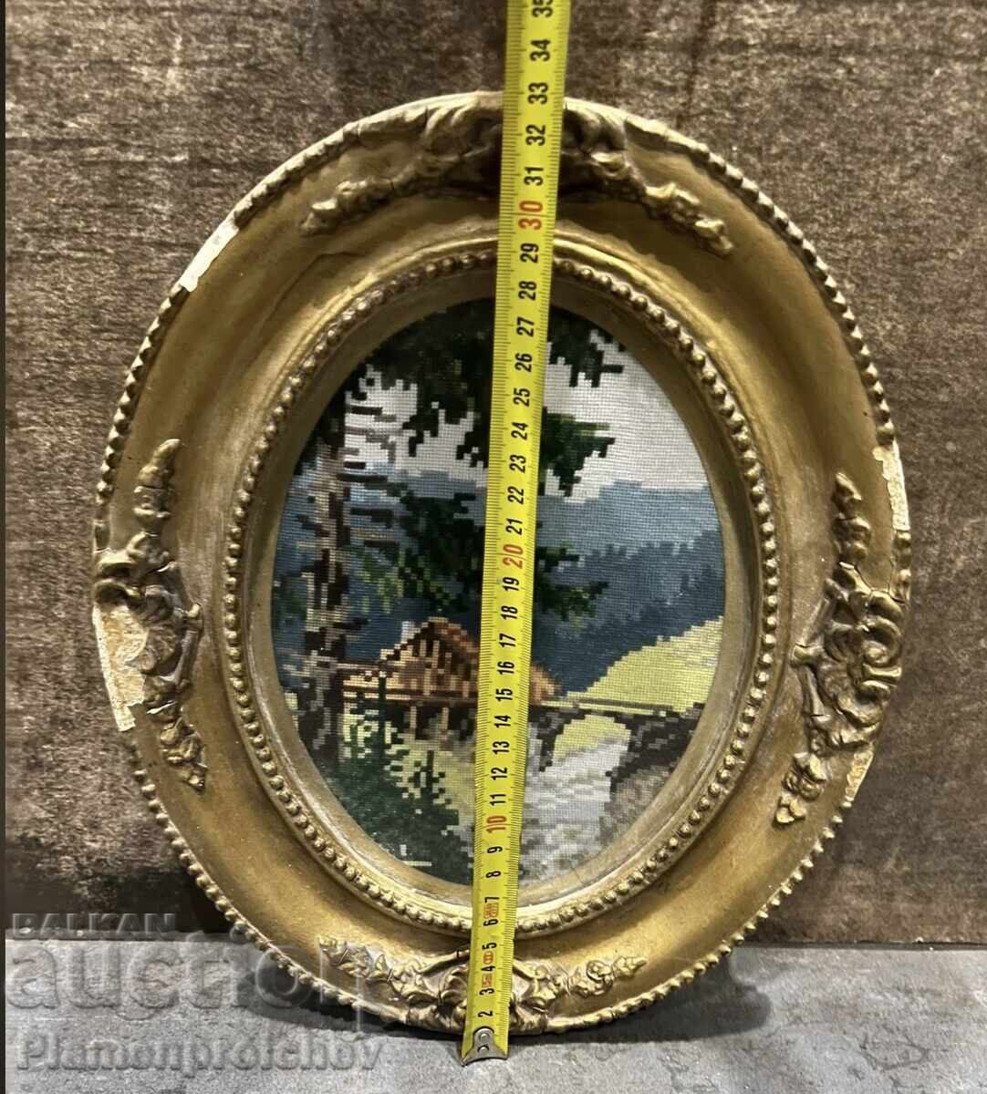 TAPISERIE BRODATĂ MANUAL, POSTEZ MULTE ALTE TAPISERII cu preț € 1.50 | 2.93 BGN