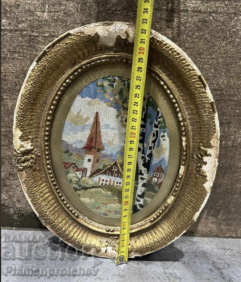 Auction  HAND-EMBROIDERED TAPESTRY I AM SELLING MANY MORE TAPESTRIES