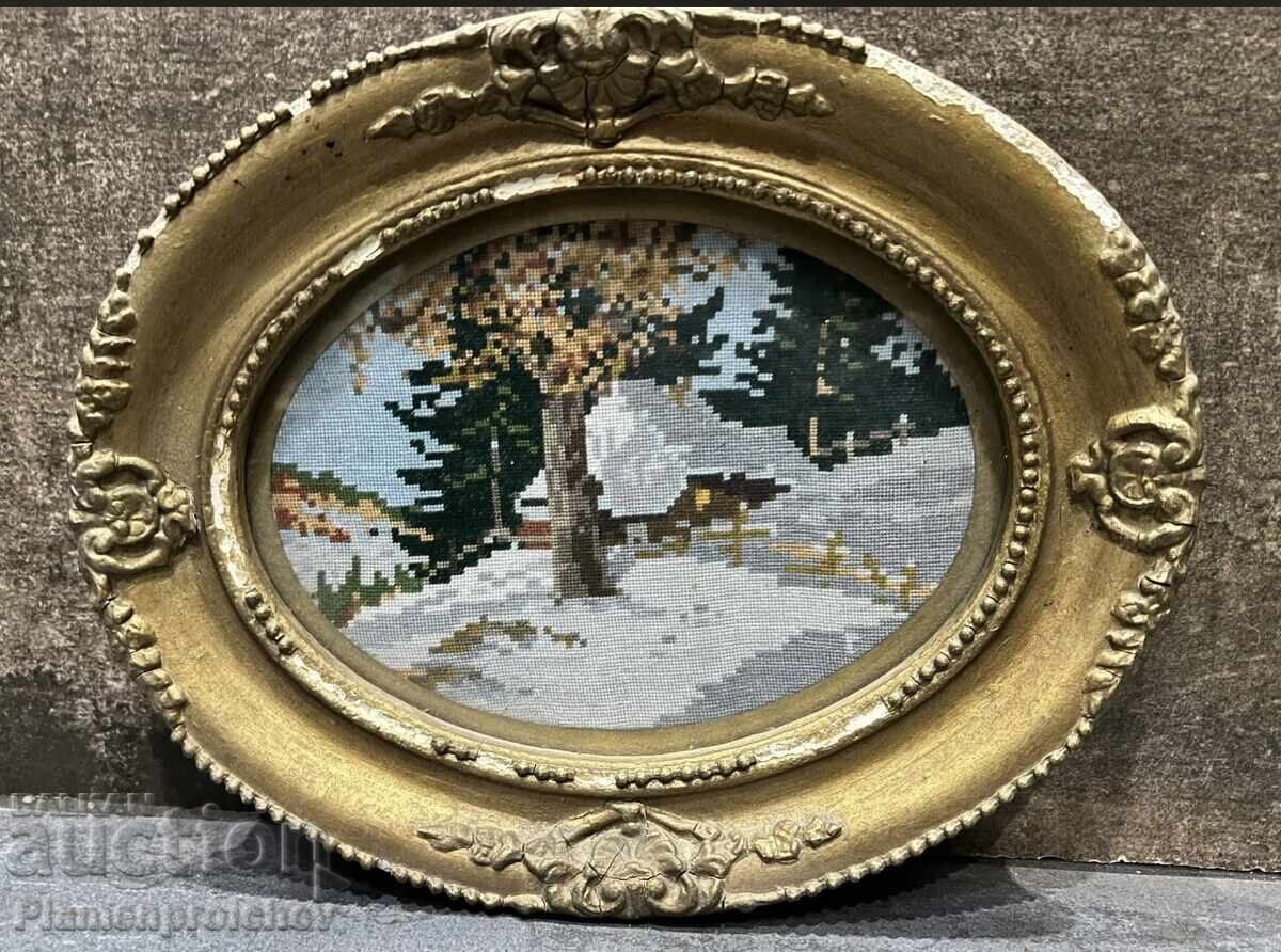 TAPISERIE BRODATĂ MANUAL, POSTEZ MULTE ALTE TAPISERII