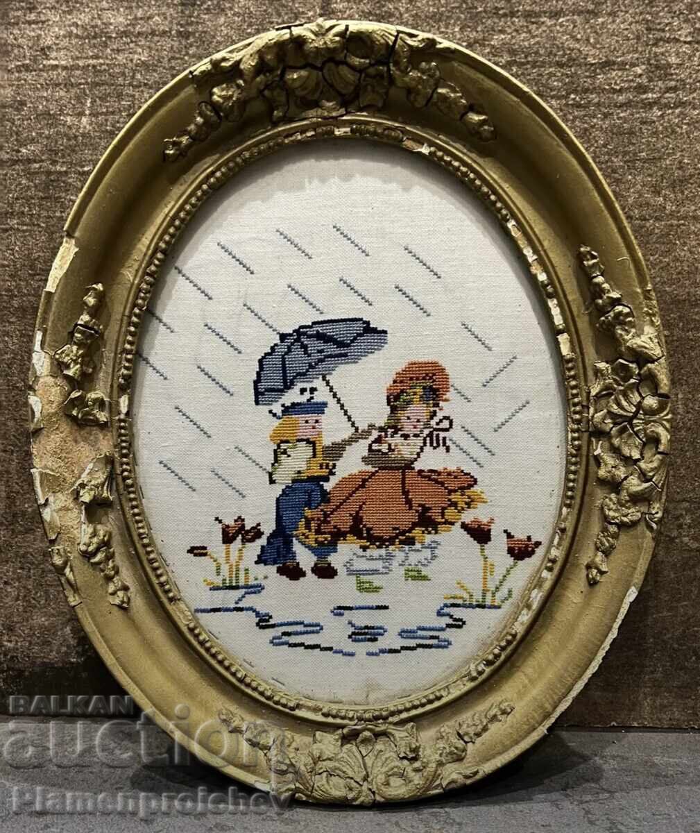 TAPISERIE BRODATĂ MANUAL, POSTEZ MULTE ALTE TAPISERII