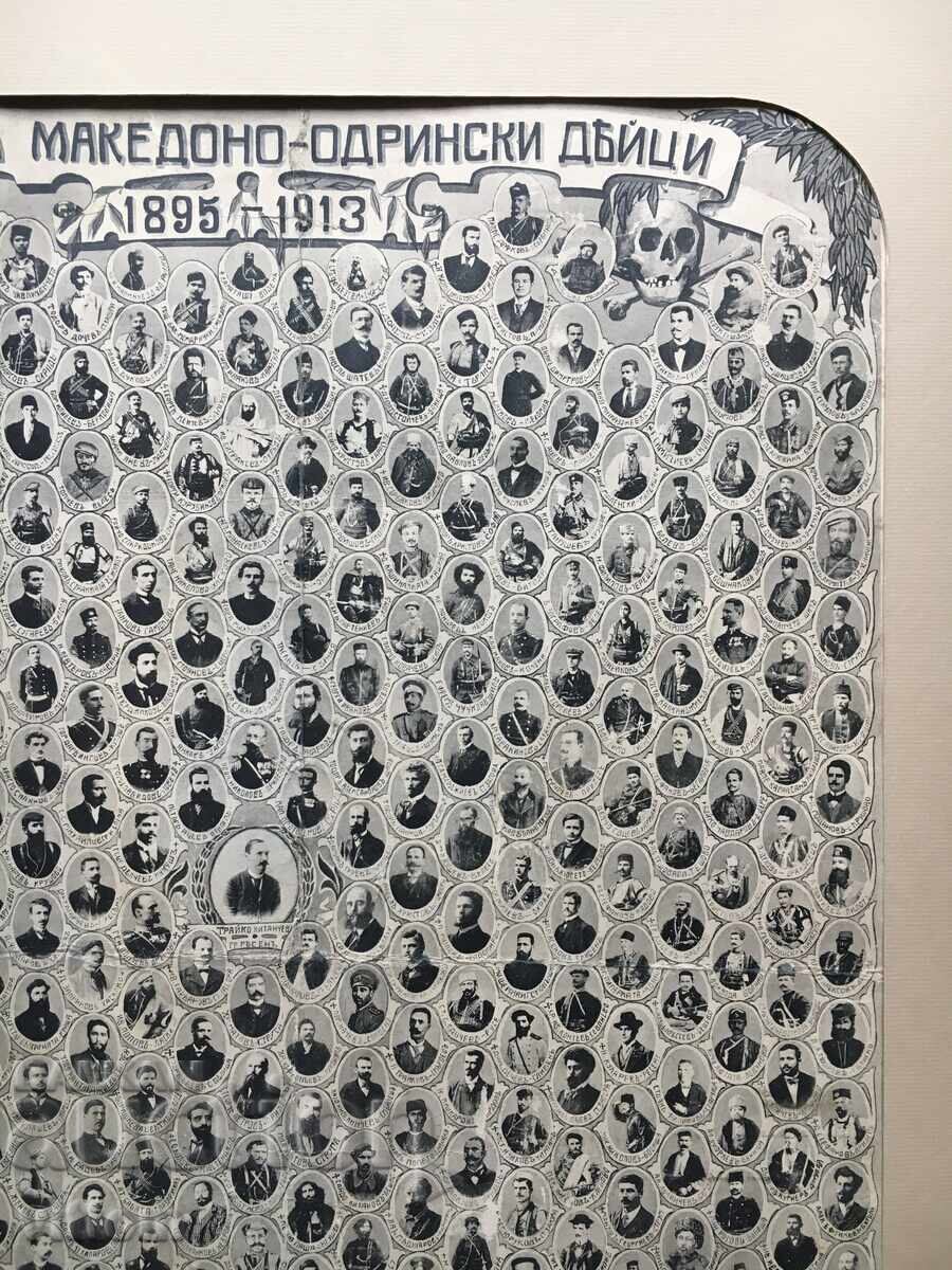 Livrarea VMRO Tablă Macedonia și Adrianopol 1895-1913 revoluție poze