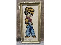 HAND-EMBROIDERED TAPESTRY I AM SELLING MANY MORE TAPESTRIES