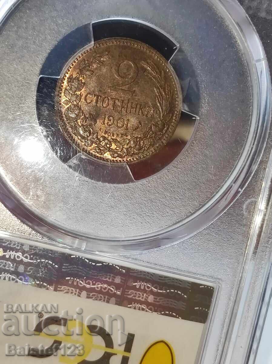 Аукцион 1ст 1901г мс64 рб и 2ст 1901г мс63РБ Аукцион 1ст 1901г мс64 рб и 2ст 1901г мс63РБ