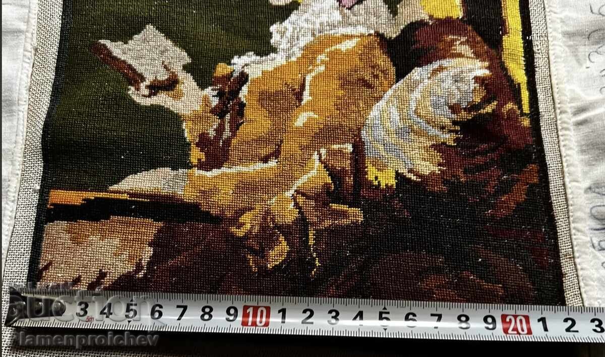 Аукцион РЪЧНО УШИТ ГОБЛЕН ПУСКАМ ОЩЕ МНОГО ГОБЛЕНИ