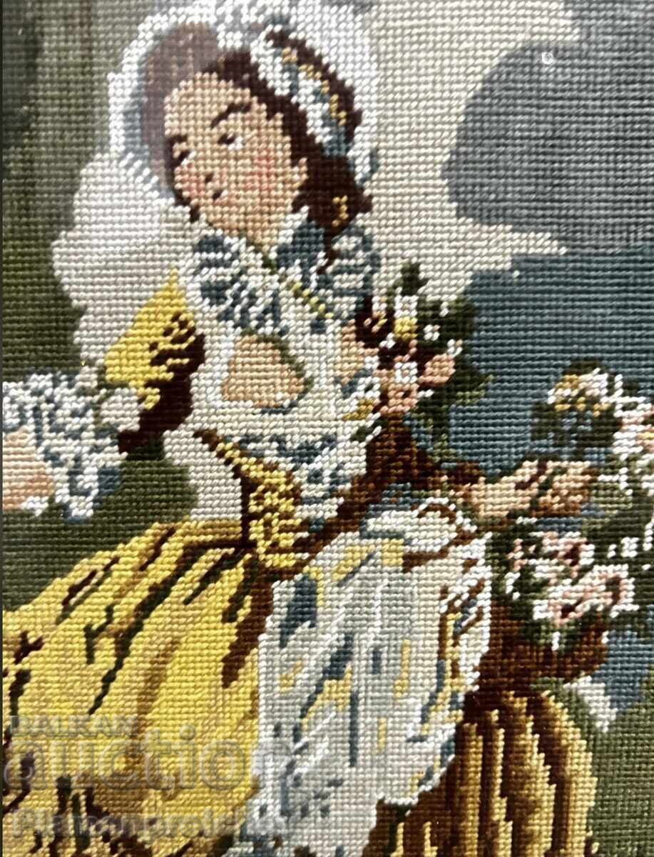 Auction LARGE HAND-STITCHED TAPESTRY I AM LISTING MANY MORE TAPESTRIES Auction LARGE HAND-STITCHED TAPESTRY I AM LISTING MANY MORE TAPESTRIES