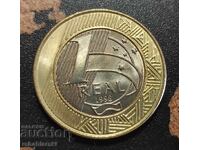 Monedă Brazilia (Comemorativă) 1 real, 1998