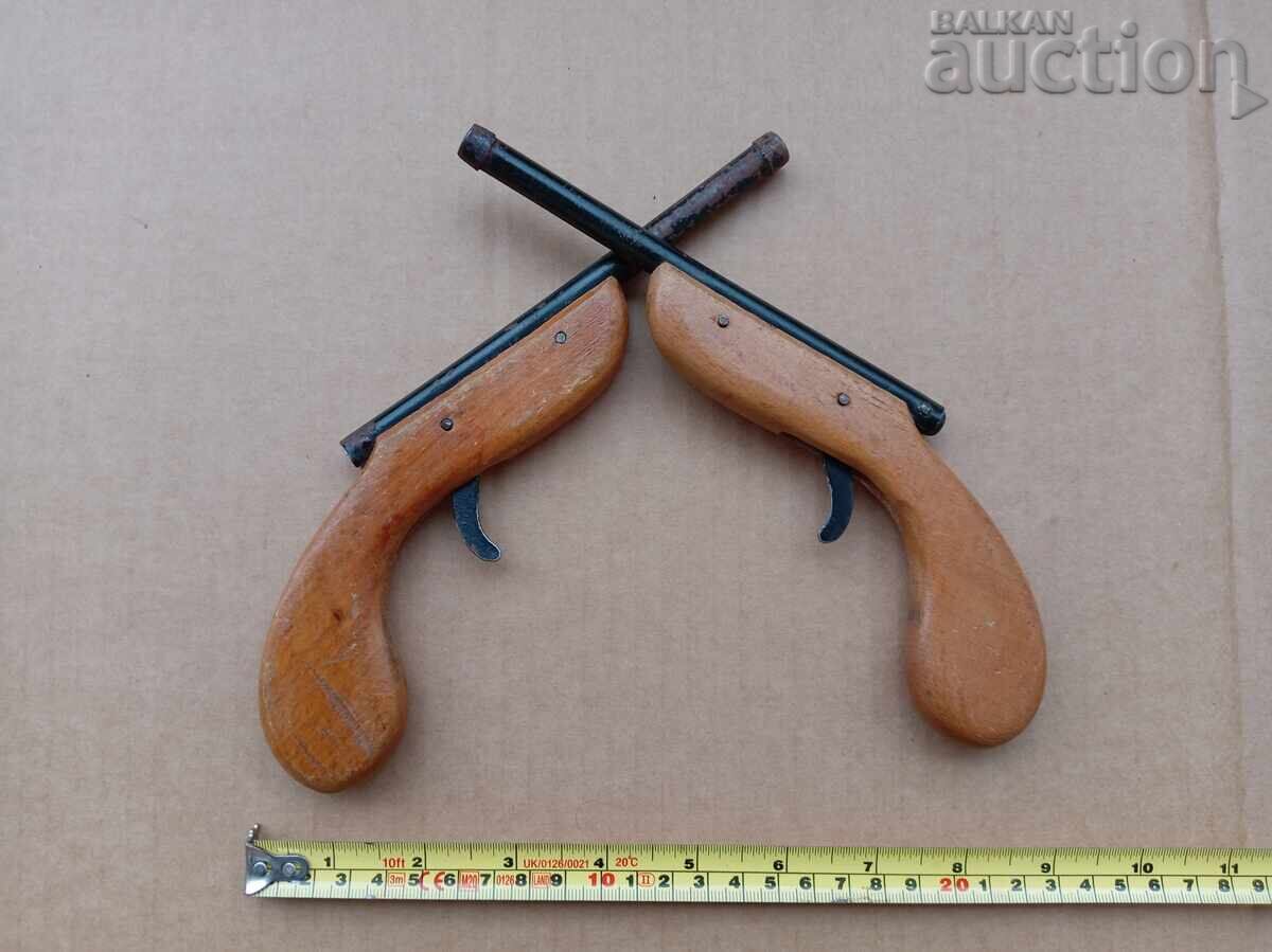 Antique toys duel pistols metal and wood with price € 31.00 | 60.63 BGN