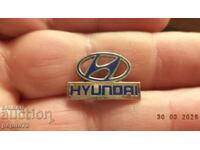 Hyundai badge, car brand