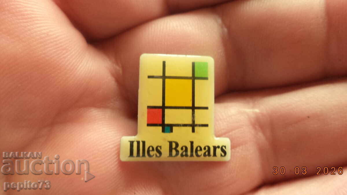 Badge Balearic Islands with price € 5.00 | 9.78 BGN