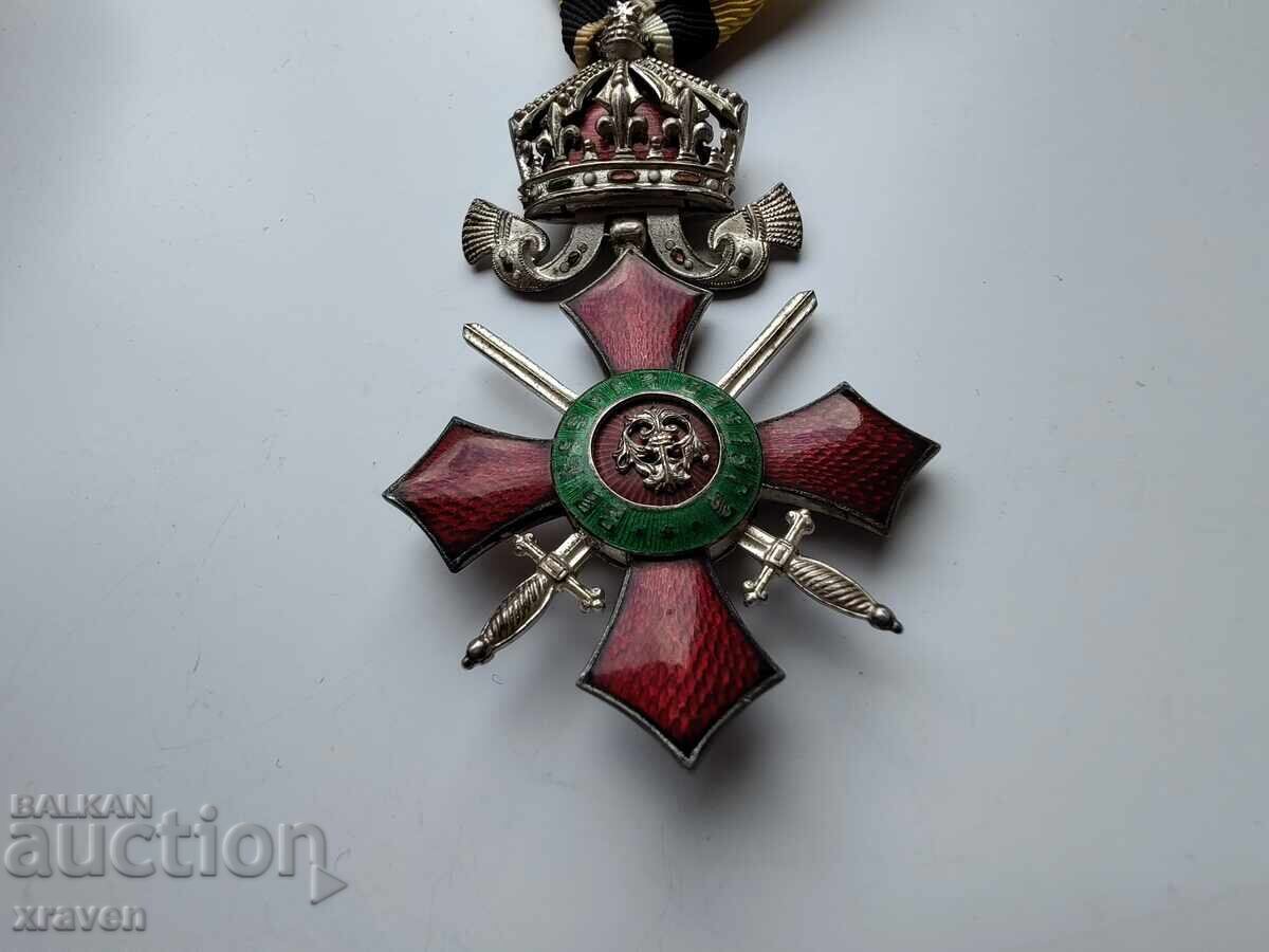 Tsarski orden Za voenna zasluga 5 st. - tsar Boris 3 ranna - 6 Tsarski orden Za voenna zasluga 5 st. - tsar Boris 3 ranna - 6