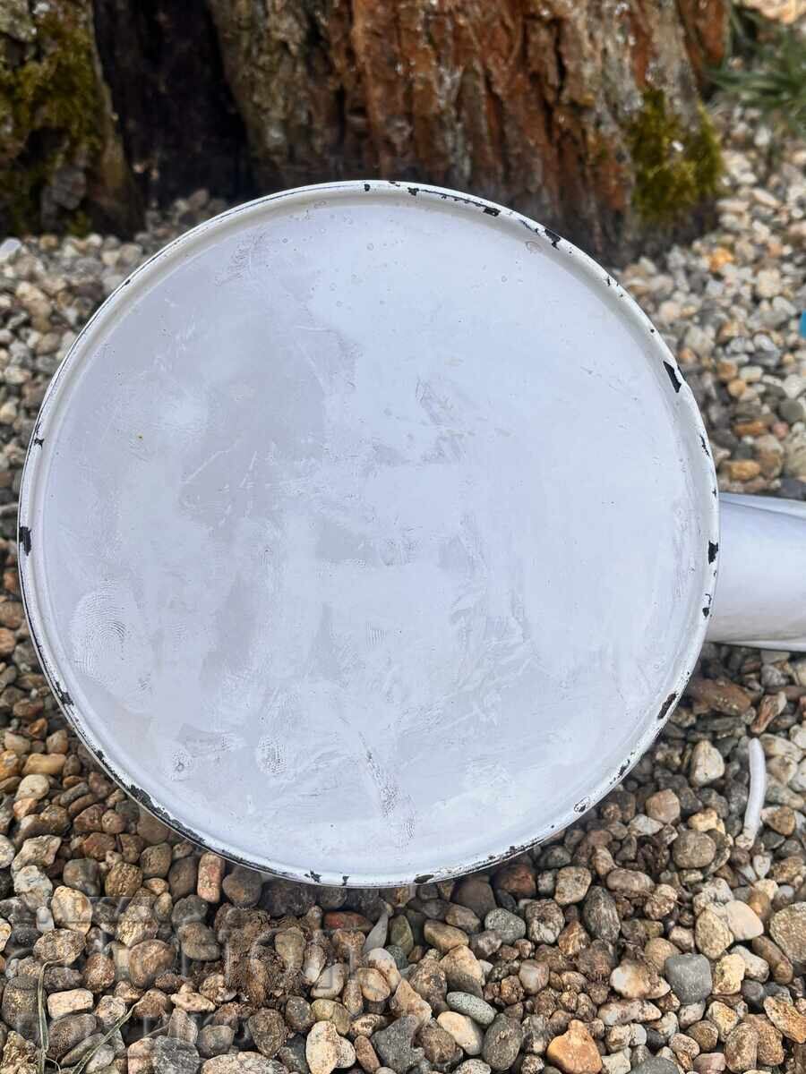 Βίντατζ μεταλλική σμάλτινη ουρητήριο-βάζο - 5