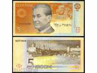+++ ESTONIA 5 coroane 1994 UNC P 76 +++