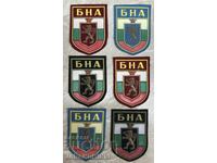 LOT BNA Emblems until 1989 - 6 pieces