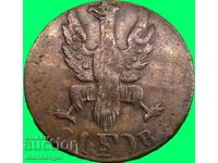 1 heller 1821 Frankfurt Germany Eagle bronze
