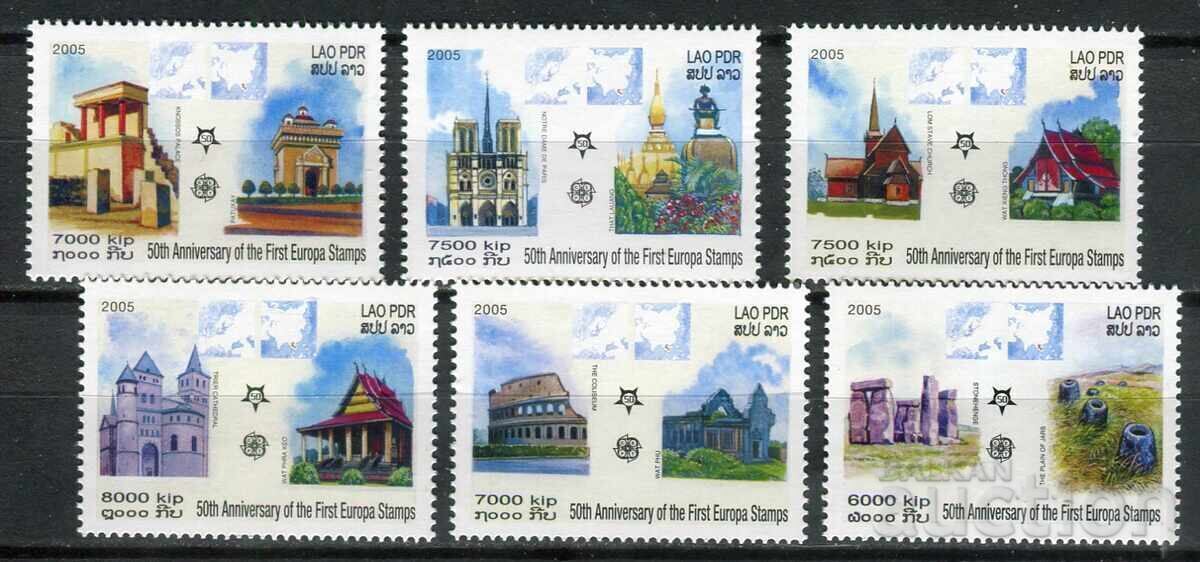 Λάος 2005 μ.Χ. - Κτίρια, αρχιτεκτονική, φιλοτελία