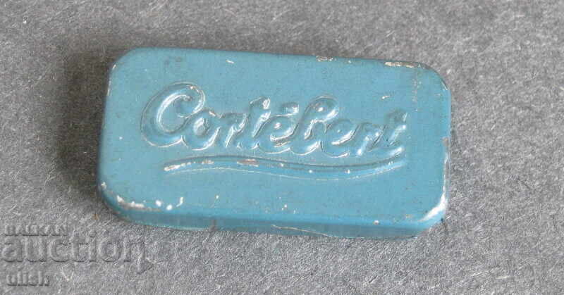 Παλιά μινιατούρα λαμαρινένια κασπώ για ανταλλακτικά Cortebert