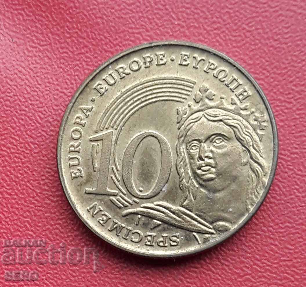 Andorra-10 cents trial Andorra-10 cents trial