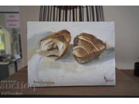 Pictură în ulei - Natură statică - Bomboane - Anton Iordanov