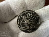 NRB 2 leva 1987 Jocuri Olimpice Schi